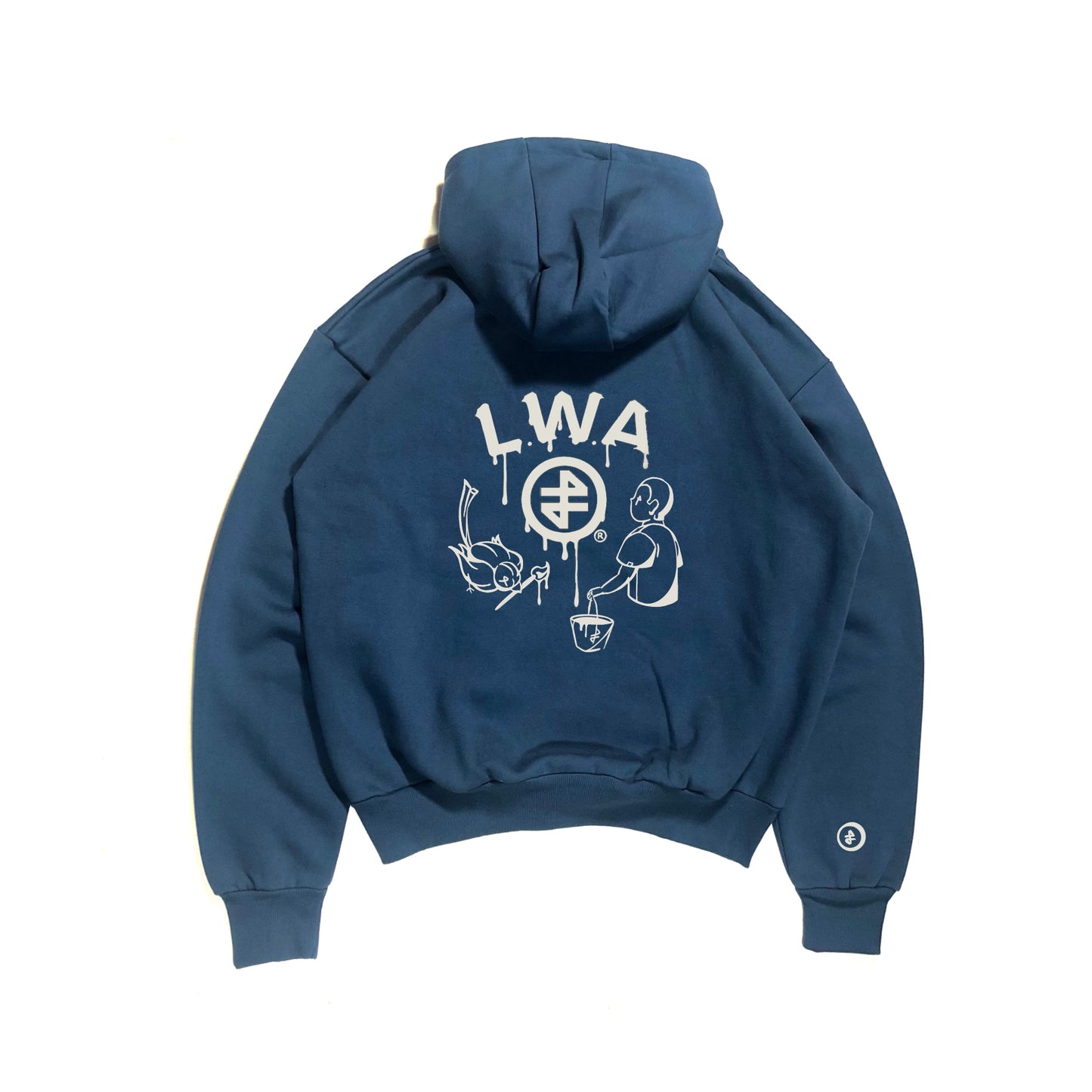 Bird sweat blue